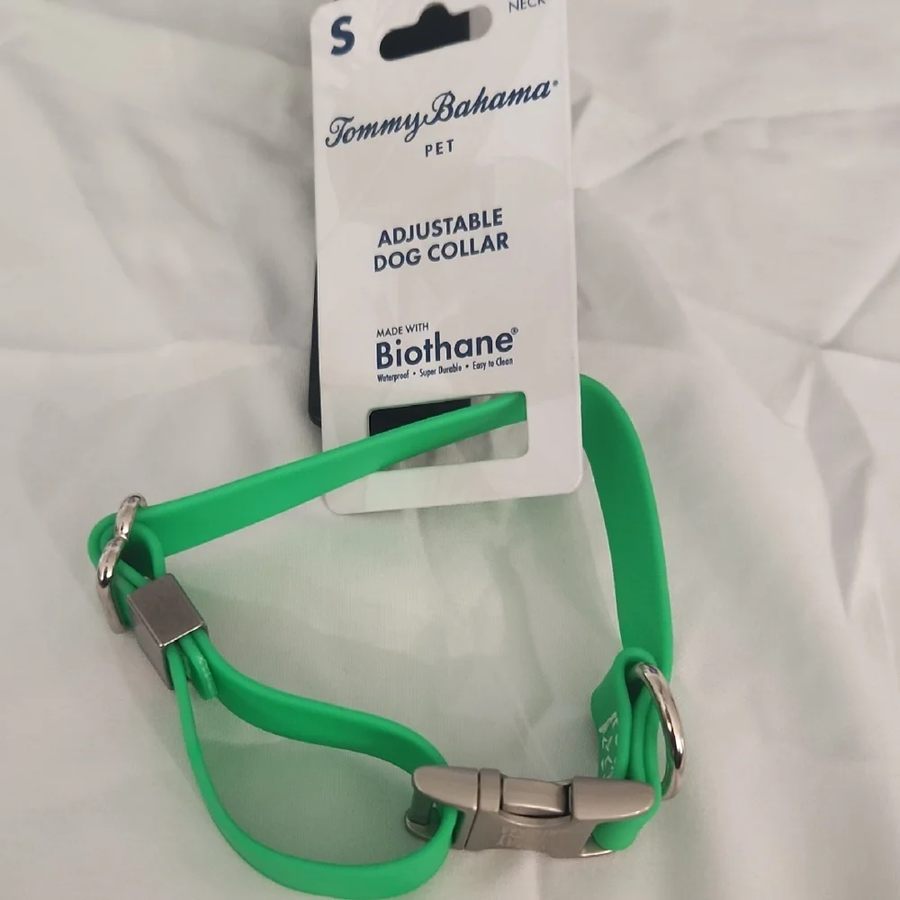 Tommy Bahama Bright Green Pet Collar